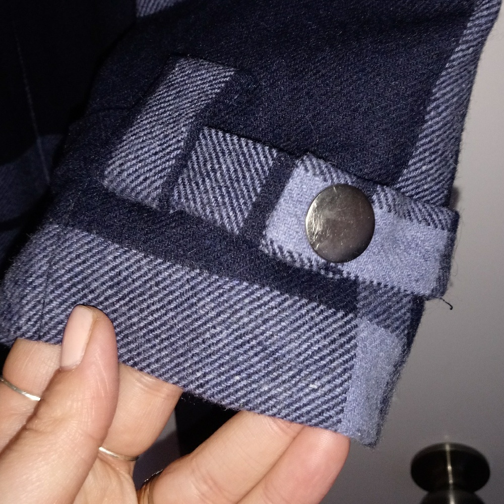 TULLE Plaid Coat - Picture 4 of 5